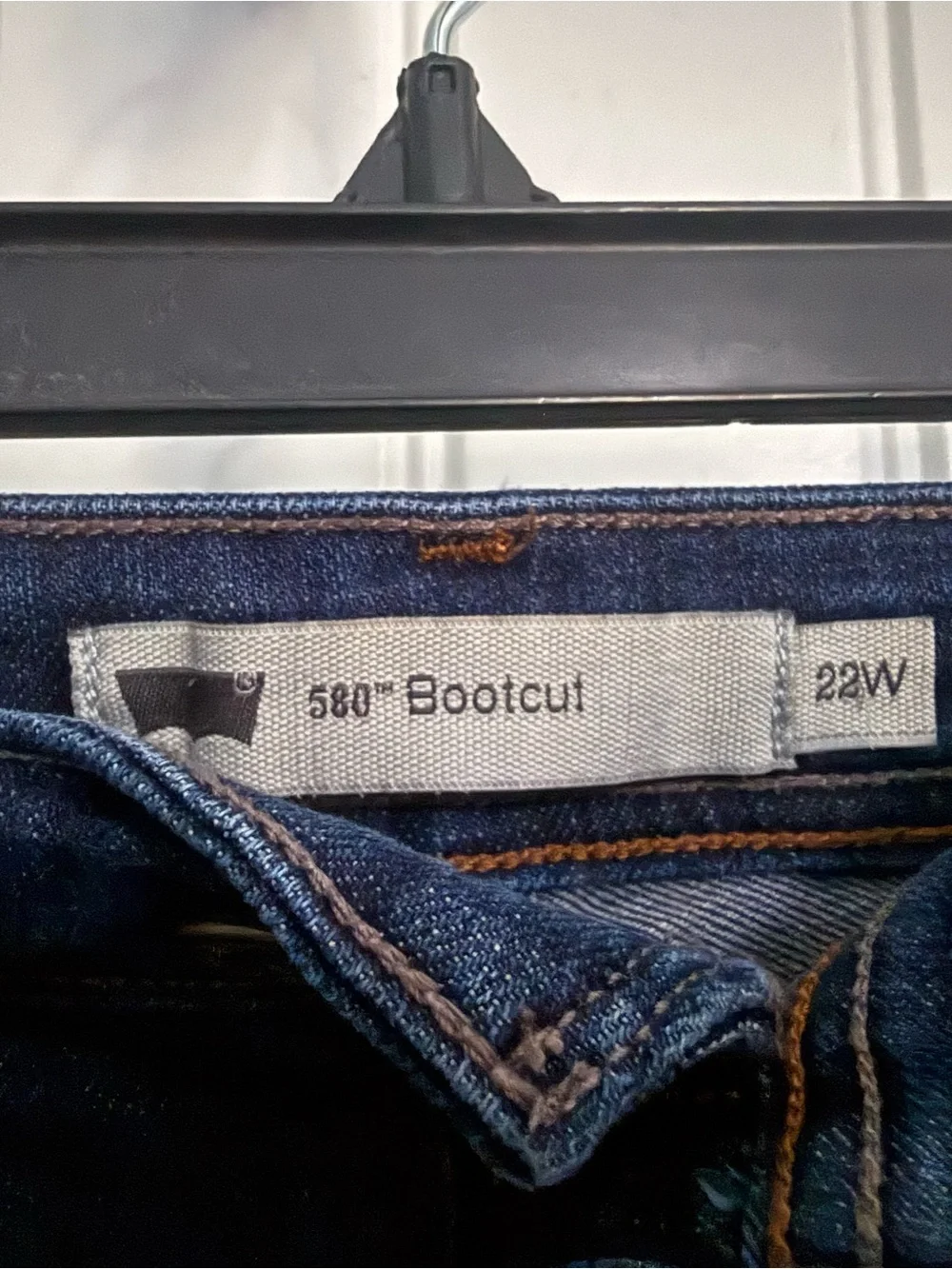 Dark Blue Levi Women's Bootcut Jeans